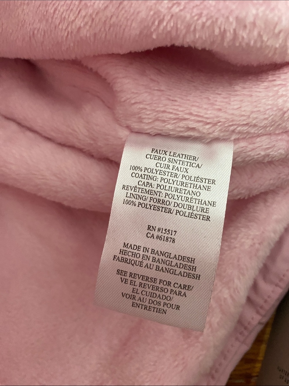 Hunter Kids Pink Hooded Puffer Jacket - Picture 7 of 7